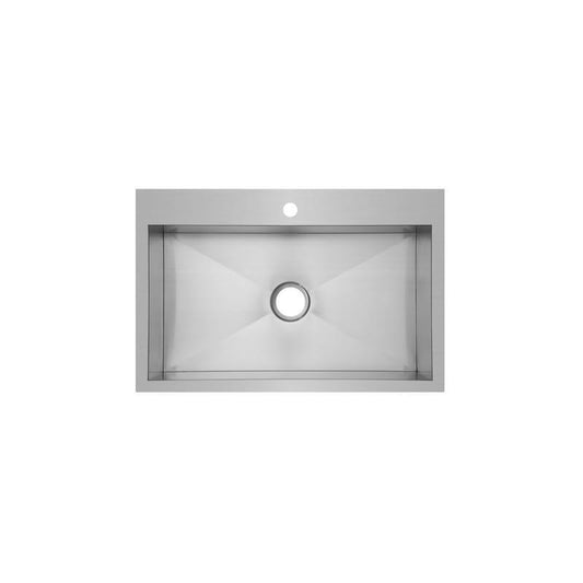 Signature Hardware SHSKDM1BZ1 (447778) Drop In/Undermount Single Basin