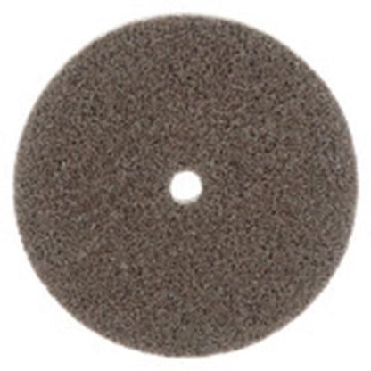 3M 7010364917 Scotch-Brite Cut and Polish Unitized Wheel, 3" x 3/4" x 3/8", PK10