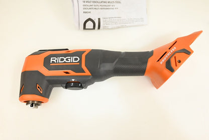 RIDGID 18V Brushless Cordless Oscillating Multi-Tool (Tool Only)