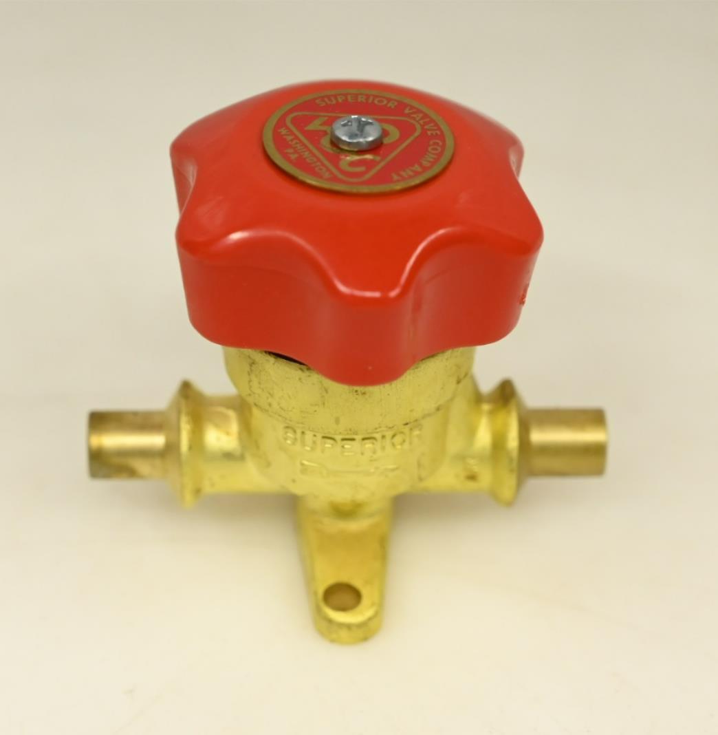 Tuffy 214-4S Packless Line Valve Forged Brass 1/4" O.D. Solder