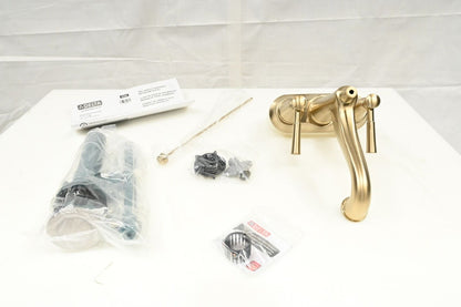 Delta 25777LF-CZ Mylan Two Handle Centerset Bathroom Faucet In Champagne Bronze