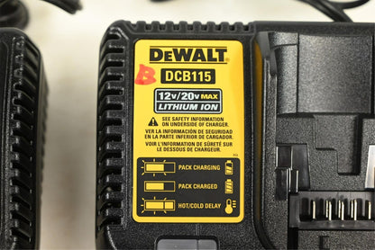 Dewalt DCB115 12V/20V Lithium-Ion Battery Charger, PK 2