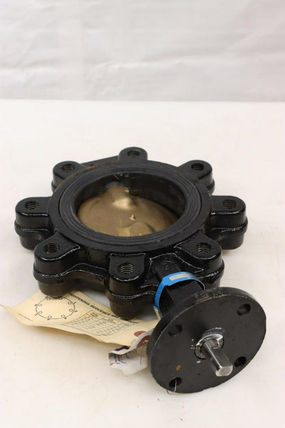 Milwaukee ML233E D N ML Series 4" Ductile Iron EPDM Lever Handle Butterfly Valve