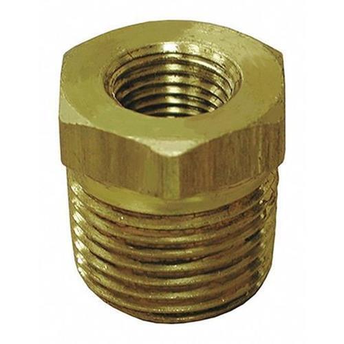 Jones Stephens B74209LF 3/4" x 1/4" Bronze Hex Bushing (Lead Free), PK 25