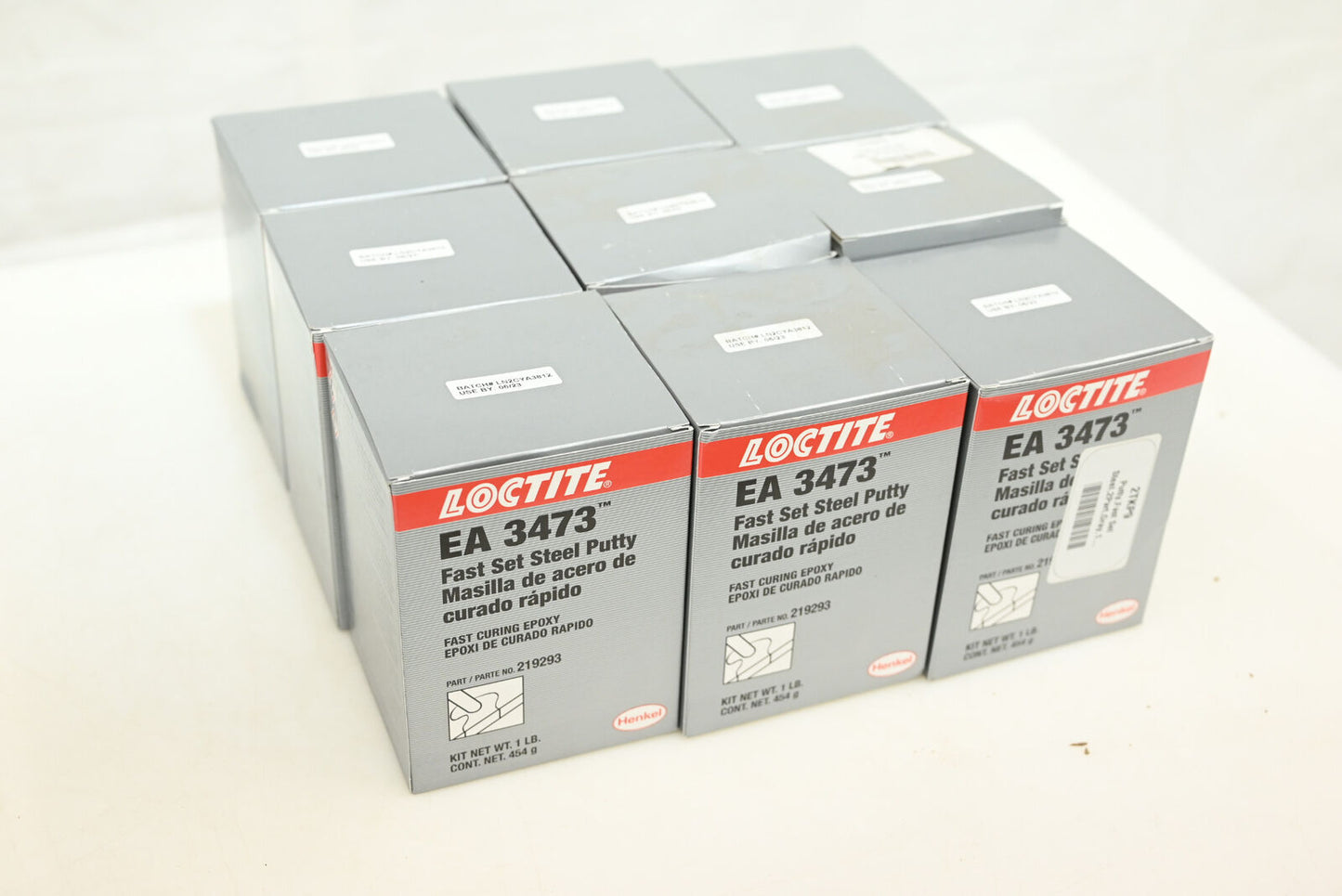 LOCTITE Putty: 3473, Metal Repair, 16 oz Container Size, Can, Gray, Epoxy -PK9