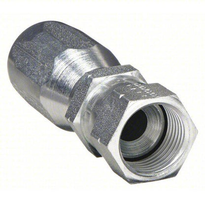 Aeroquip 4401-4S: -04 Female SAE 45° Swivel x -04 Reusable Hose Fitting, PK 10