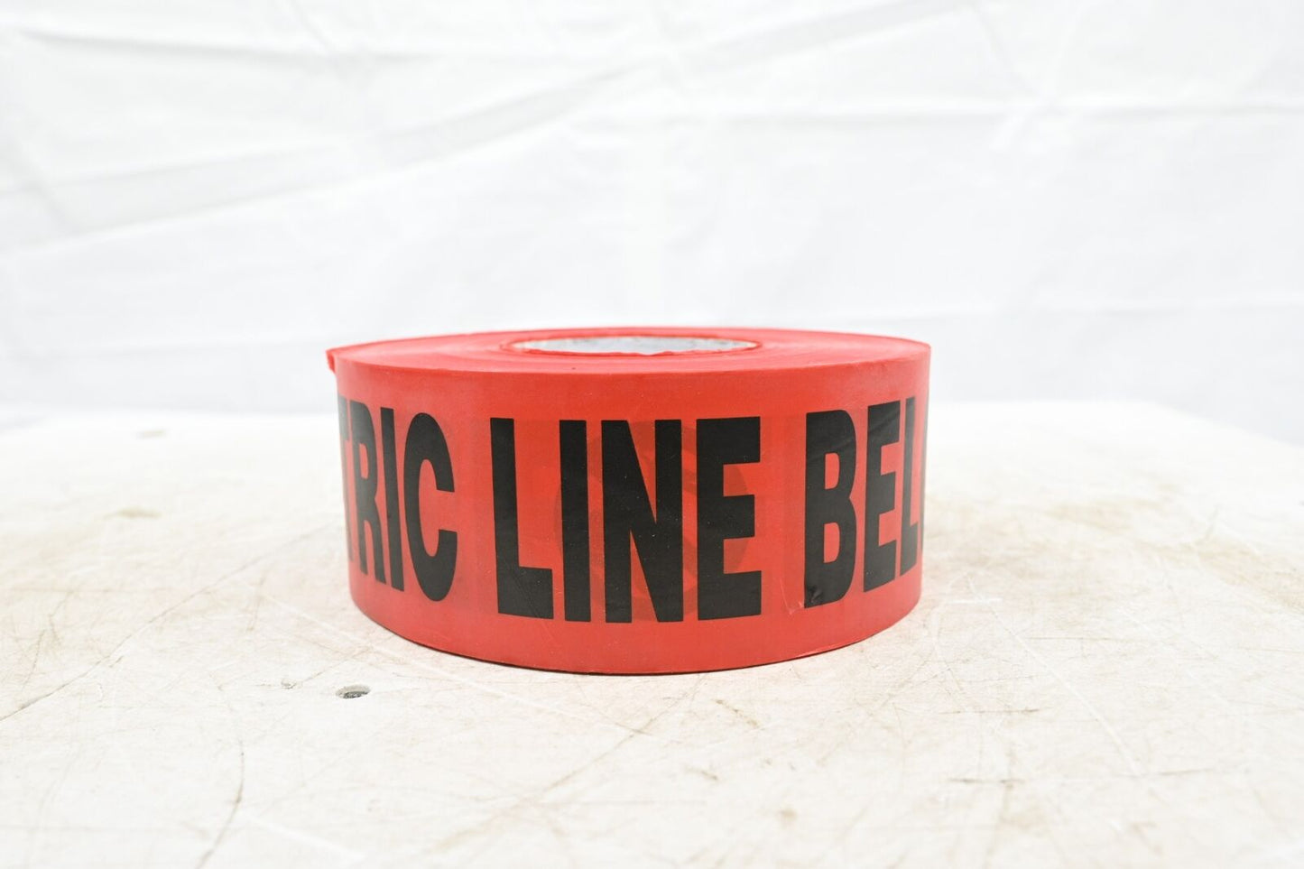 Brady 91295 Underground Warning Tape, 1,000 ft Roll Lg, Red