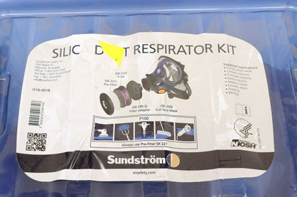 SUNDSTROM SAFETY H10-0018 Full Face Respirator Kit