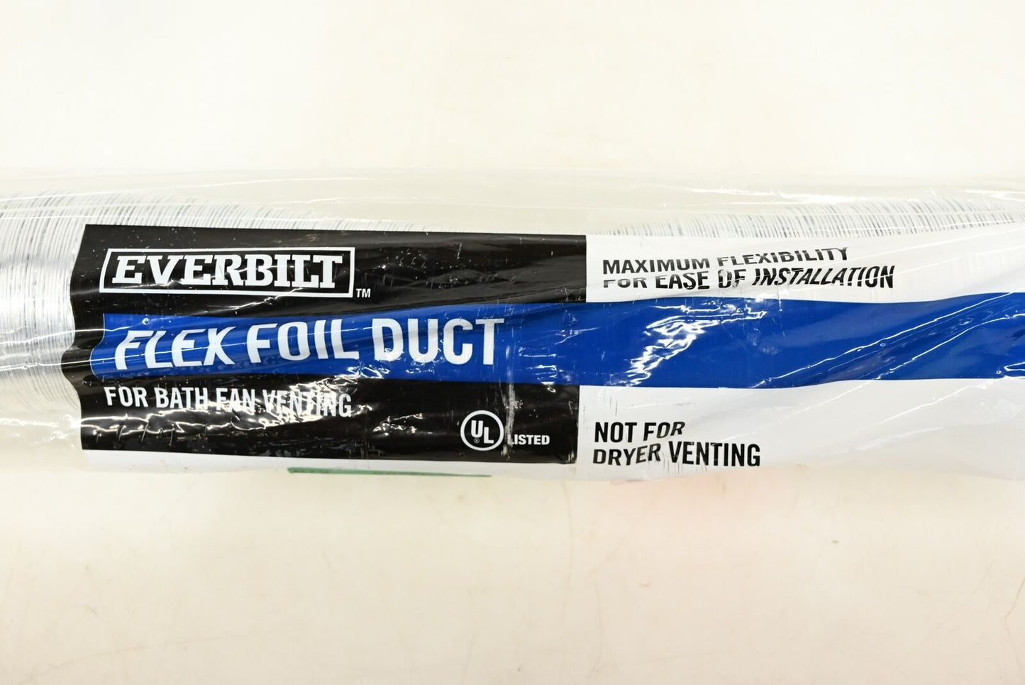 Everbilt AF325ULPHD 3 in. x 25 ft. Flexible Aluminum Foil Duct