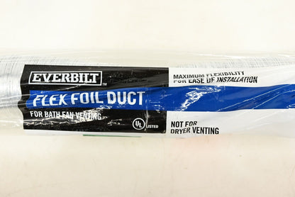 Everbilt AF325ULPHD 3 in. x 25 ft. Flexible Aluminum Foil Duct