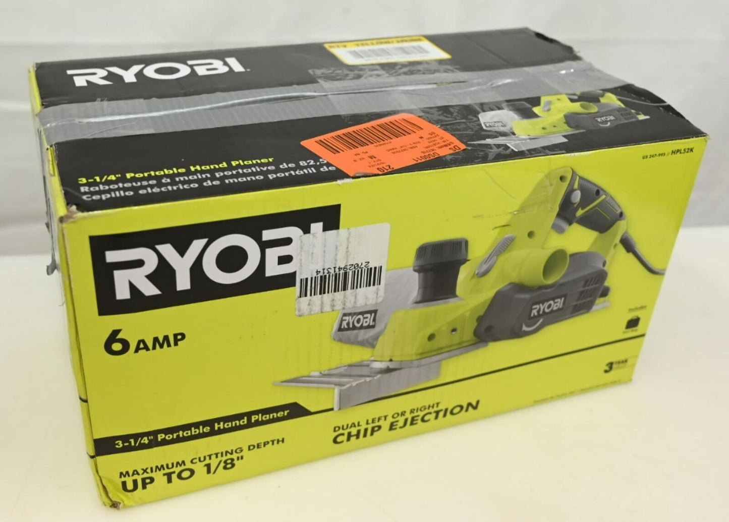 Ryobi HPL52K 6 Amp 3-1/4" Portable Hand Planer