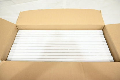 Air Handler 21C046 Pleated Air Filter, 13" Ht x 25" Wd x 1" Dp, PK 12