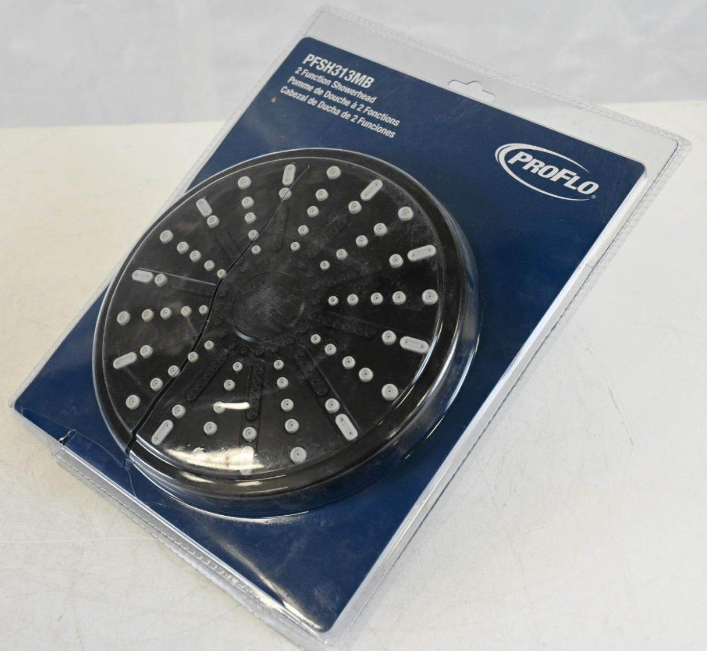 ProFlo PFSH313MB, Double Function Showerhead in Matte Black