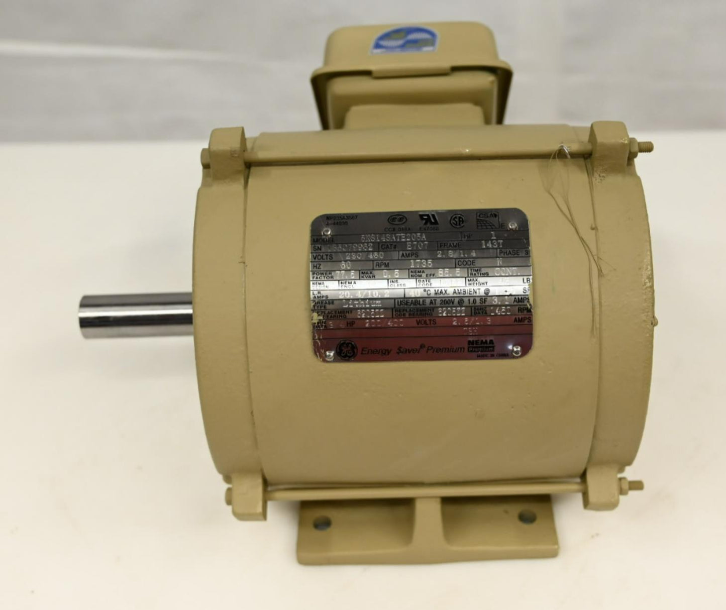 GE E707 (5KS143ATE205A) Motor