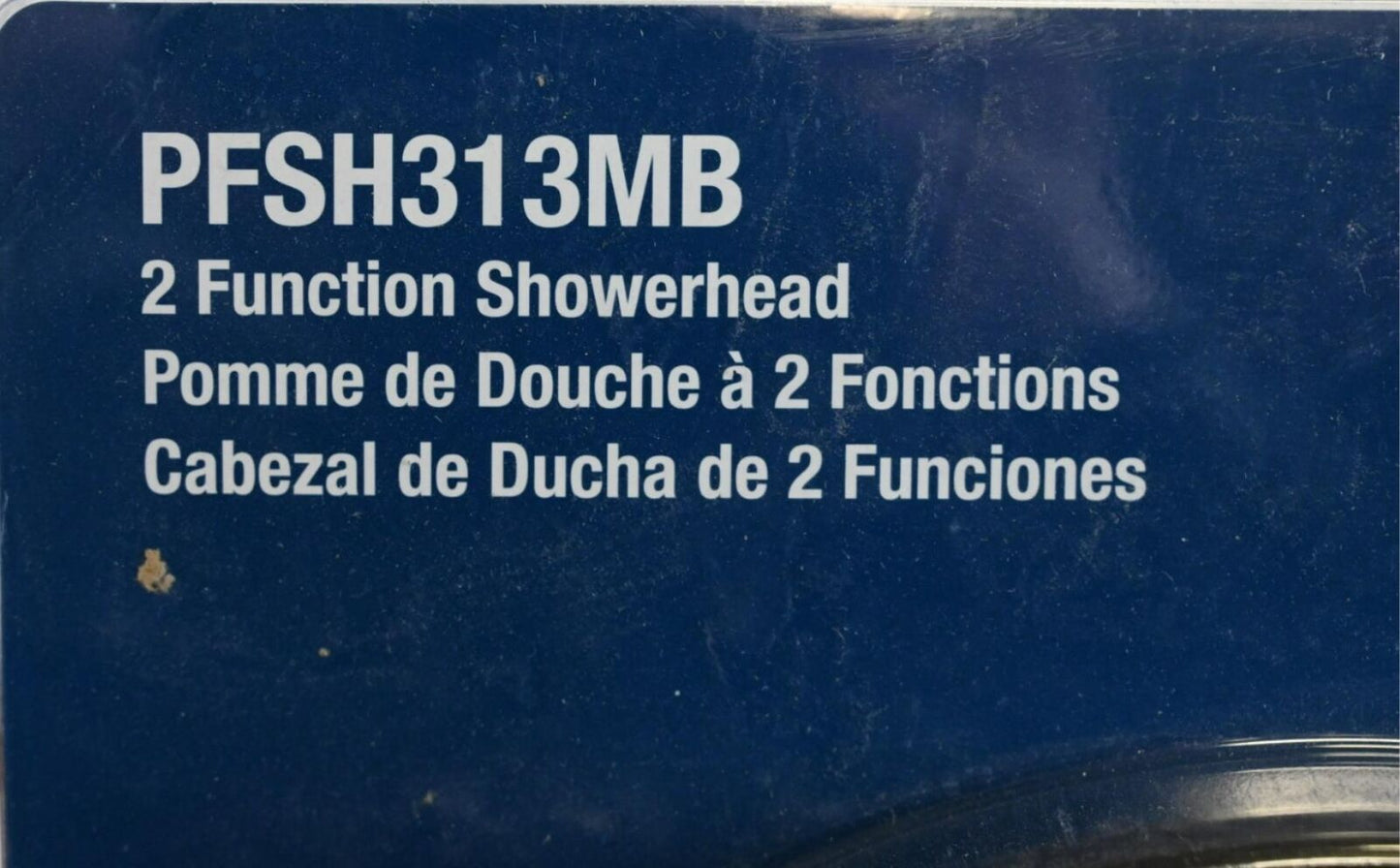 ProFlo PFSH313MB, Double Function Showerhead in Matte Black