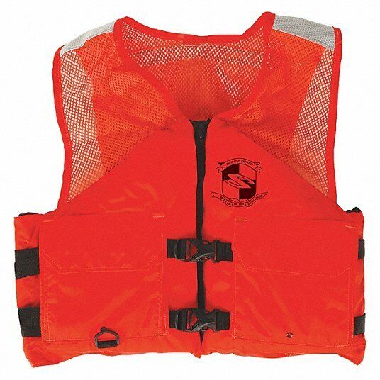 STEARNS 2000011410, Standard Life Jacket, Size M, USCG III, Buoyancy 15-1/2 lb