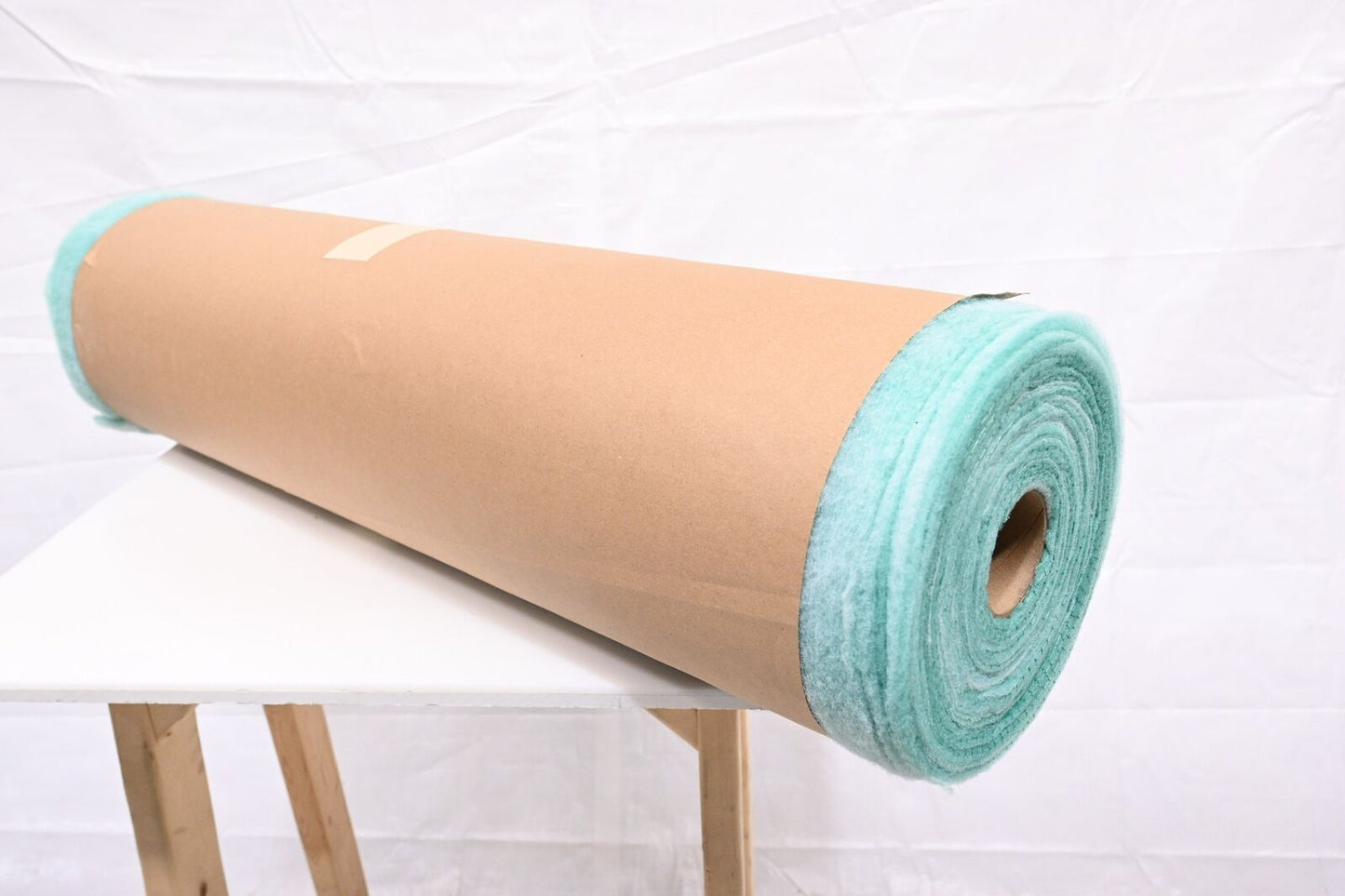 Air Handler 6B686 Air Filter Media Roll, 44" Ht x 65 ft Wd x 1 in Thickness