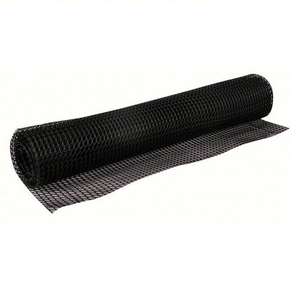 San Jamar UL5405 Shelf Liner, 2 ft x 40 ft, Black