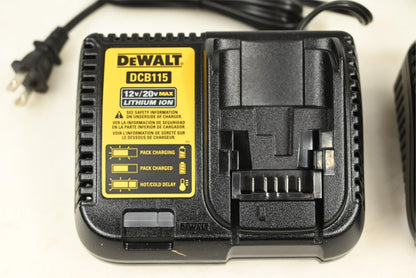 Dewalt DCB115 12V/20V Lithium-Ion Battery Charger, PK 2